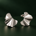 Sculpted Wave Earrings