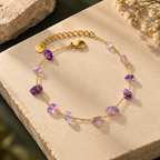 The Amethyst Drift Bracelet