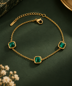 The Sunstone Bracelet - Green