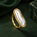 Pearl Sculpted Ring