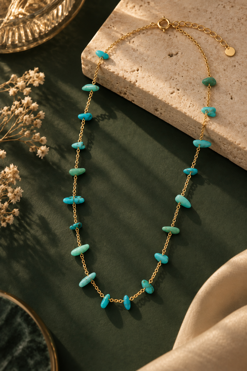 The Turquoise Tide Necklace