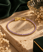 The Classic Tennis Bracelet - Lavender
