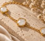 The Sunstone Bracelet - White