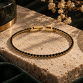 The Classic Tennis Bracelet - Noir